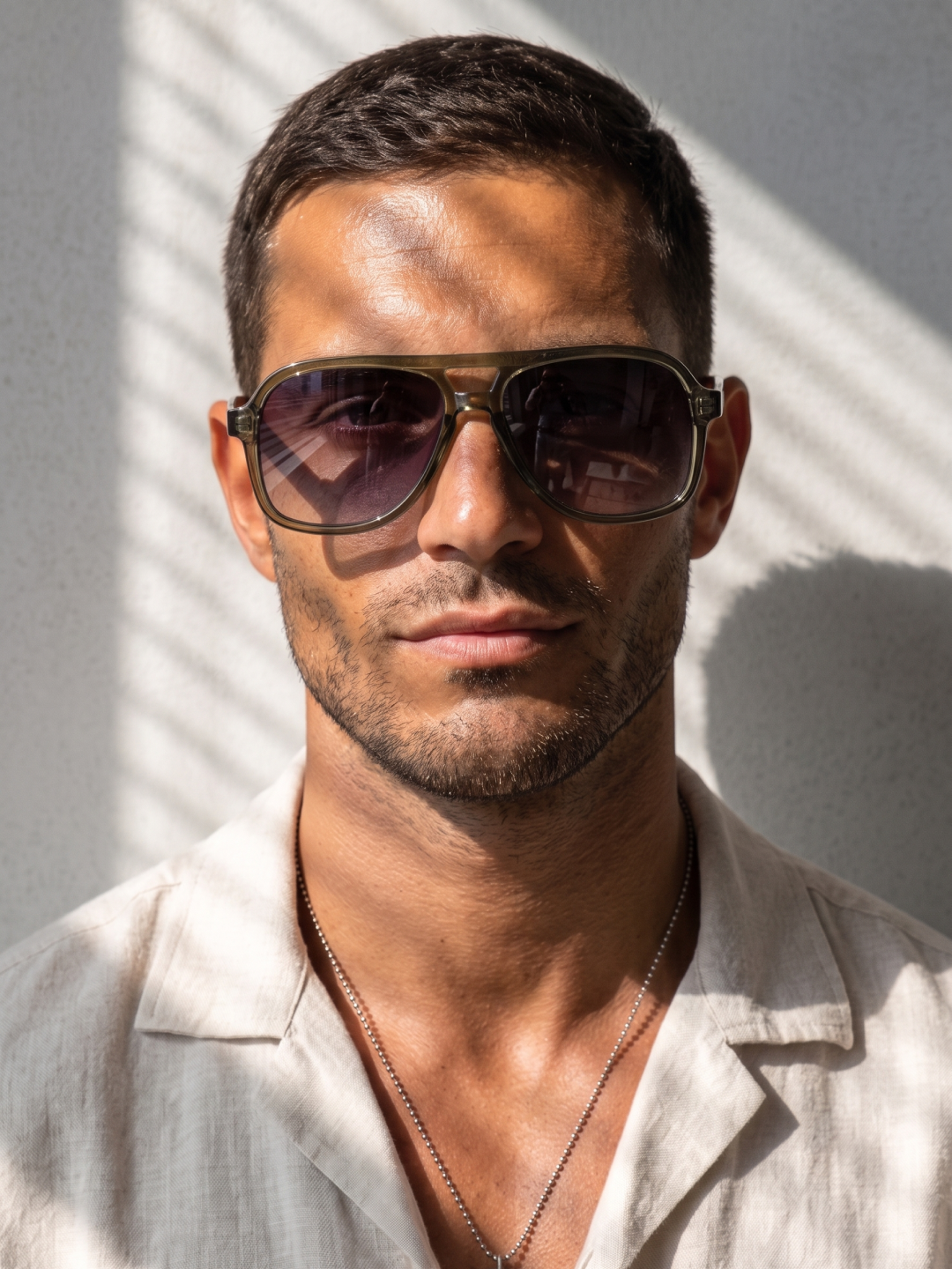 Skyer aviator retro sunglasses selva premium acetate frame - gradient polarised UV400 eco-friendly sunnies Manly Beach Australia