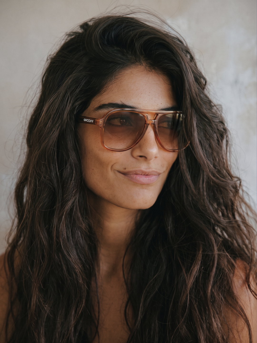 Skyer aviator retro sunglasses sunrise premium acetate frame - gradient polarised UV400 eco-friendly sunnies Manly Beach Australia