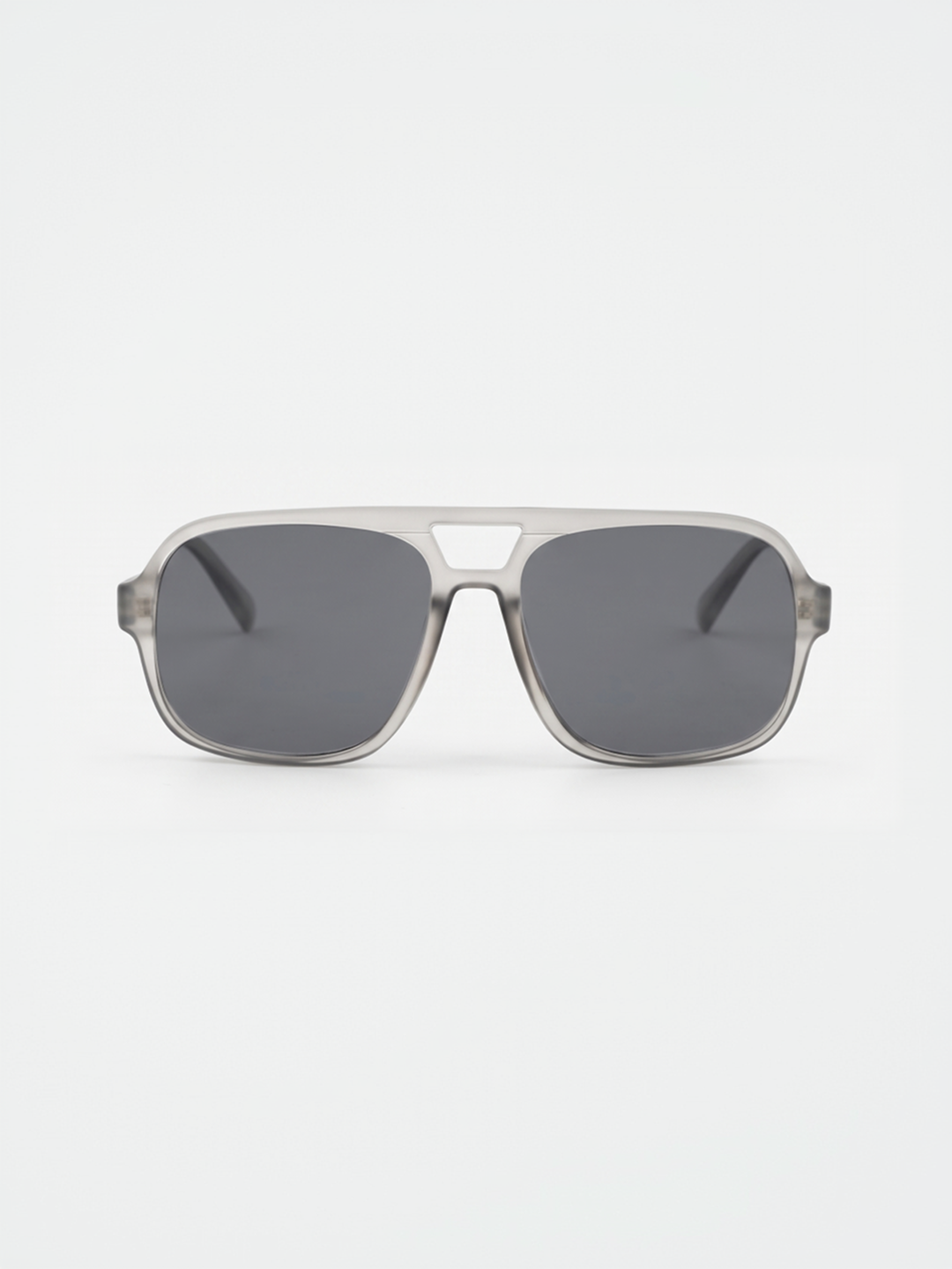 Blow oversized aviator sunglasses cloud recycled PET frame - polarised UV400 eco-friendly sunnies Manly Beach Australia #color_cloud