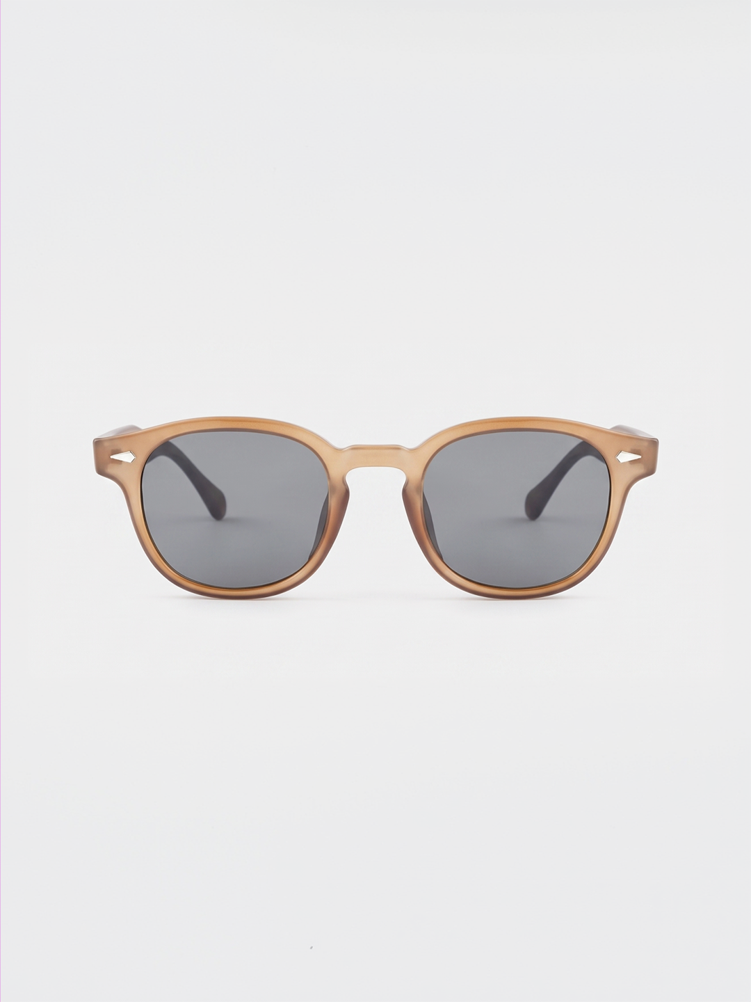 Breeze round retro sunglasses grass recycled PET frame - polarised UV400 eco-friendly sunnies Manly Beach Australia