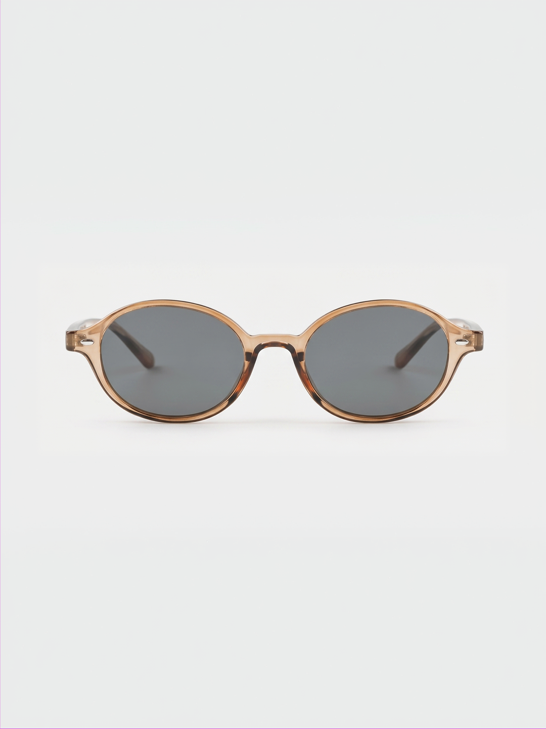 Loom round retro trend summer 2027 sunglasses tan recycled PET frame - polarised UV400 eco-friendly sunnies Manly Beach Australia