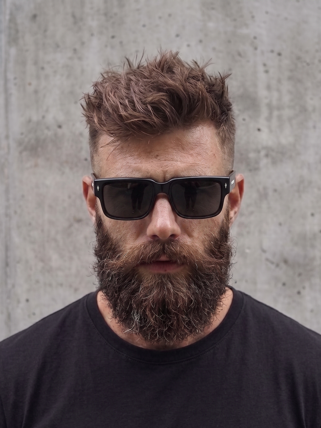 Slate bold square sunglasses tortoise TR90 acetate frame - polarised UV400 eco-friendly sunnies Manly Beach Australia