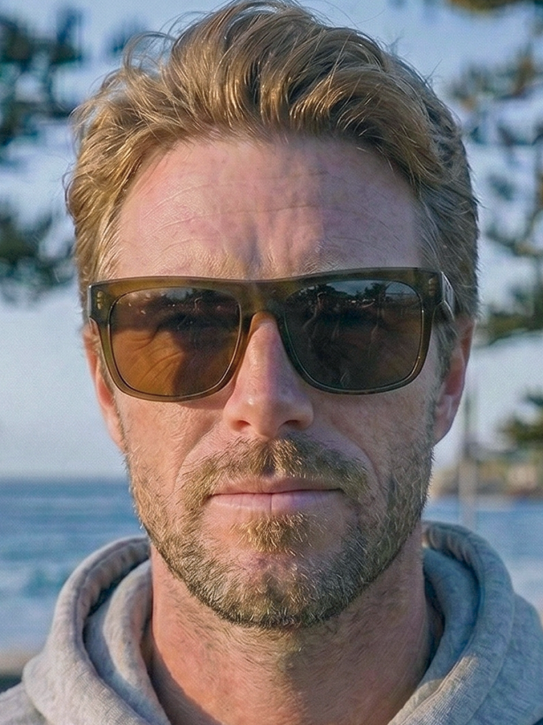 Wally squared surf sunglasses acetate frame - polarised UV400 eco-friendly sunnies Manly Beach Australia
