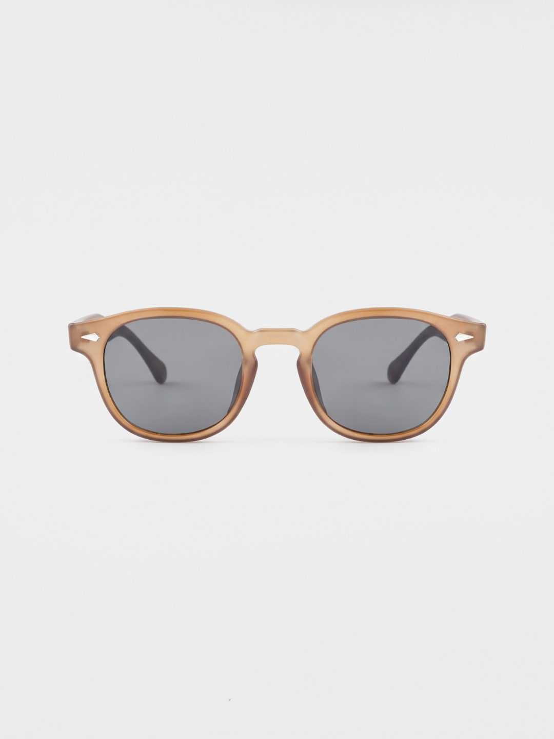 Breeze round retro sunglasses grass recycled PET frame - polarised UV400 eco-friendly sunnies Manly Beach Australia