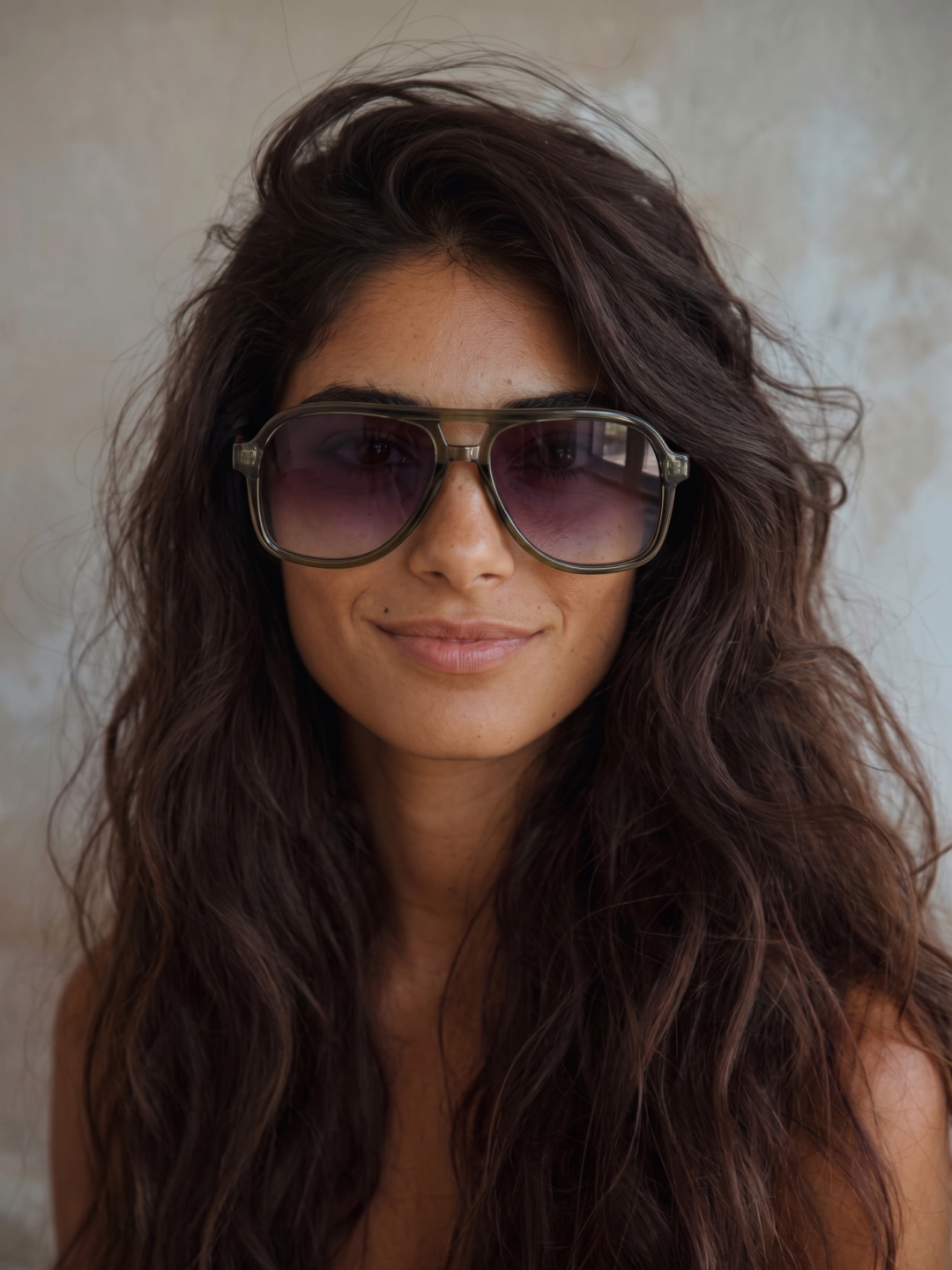 Skyer aviator retro sunglasses selva premium acetate frame - gradient polarised UV400 eco-friendly sunnies Manly Beach Australia #color_selva