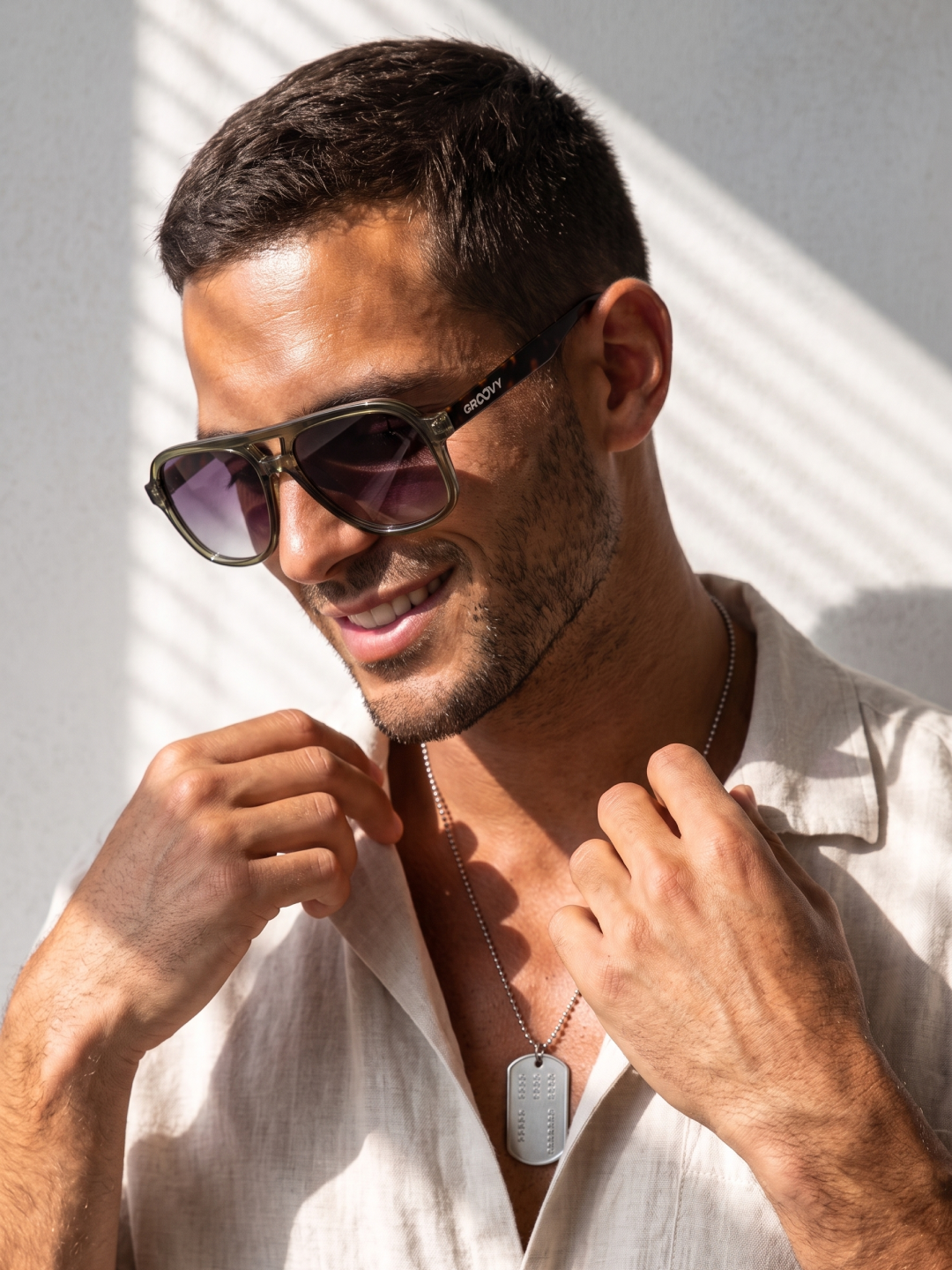 Skyer aviator retro sunglasses selva premium acetate frame - gradient polarised UV400 eco-friendly sunnies Manly Beach Australia 