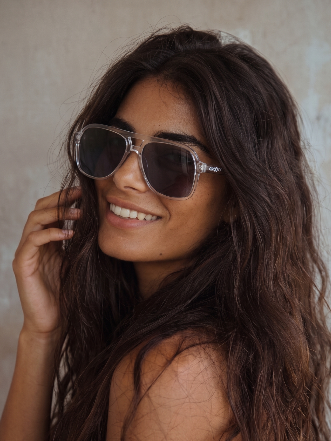 Skyer aviator retro sunglasses selva premium acetate frame - gradient polarised UV400 eco-friendly sunnies Manly Beach Australia 