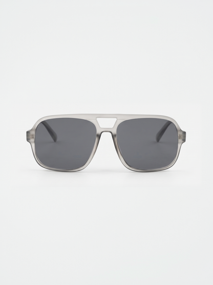 Blow oversized aviator sunglasses cloud recycled PET frame - polarised UV400 eco-friendly sunnies Manly Beach Australia 