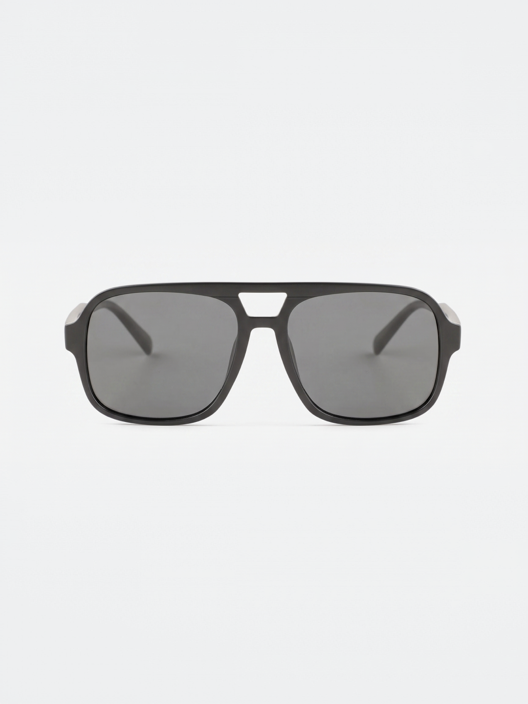 Blow oversized aviator sunglasses black recycled PET frame - polarised UV400 eco-friendly sunnies Manly Beach Australia #color_black