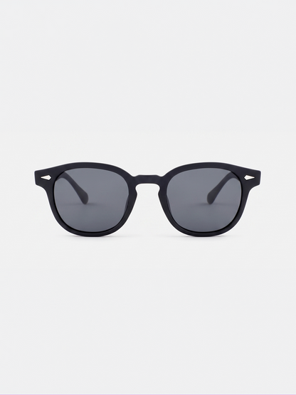 Breeze round retro sunglasses grass recycled PET frame - polarised UV400 eco-friendly sunnies Manly Beach Australia 