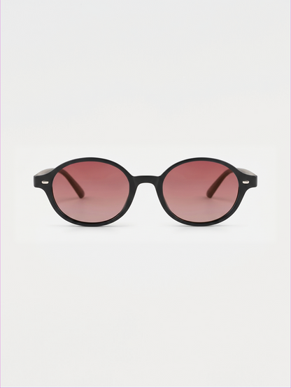 Loom round retro trend summer 2027 sunglasses tan recycled PET frame - polarised UV400 eco-friendly sunnies Manly Beach Australia 
