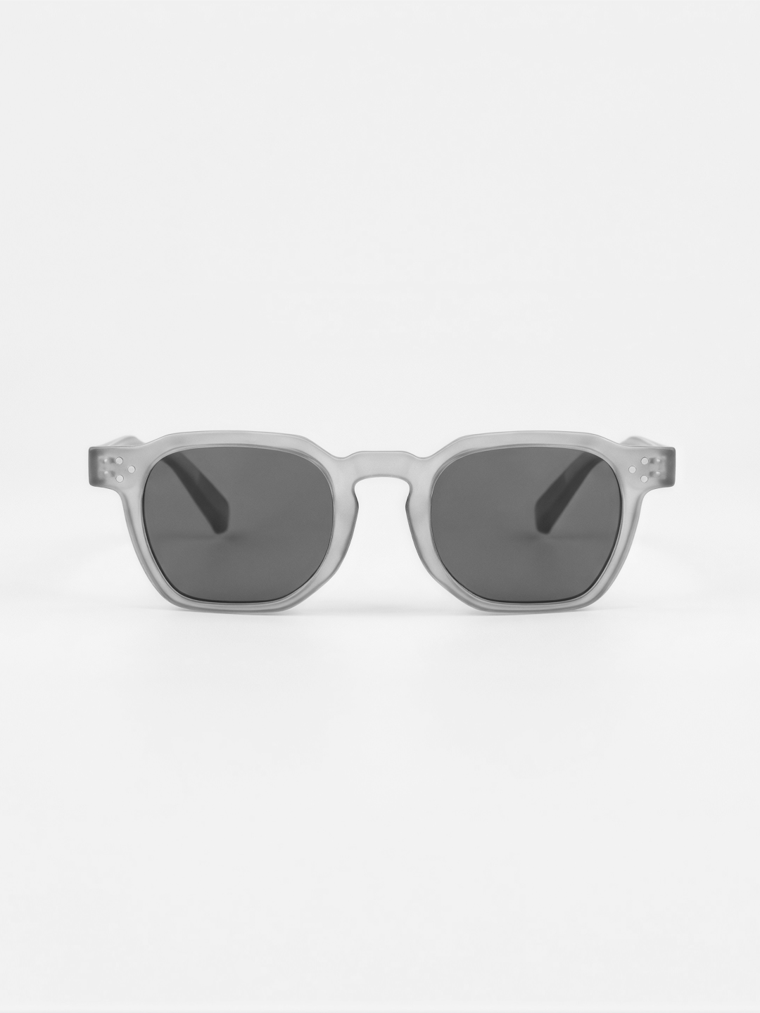 Seven geometric keyhole sunglasses cloud recycled PET frame - polarised UV400 eco-friendly sunnies Manly Beach Australia 