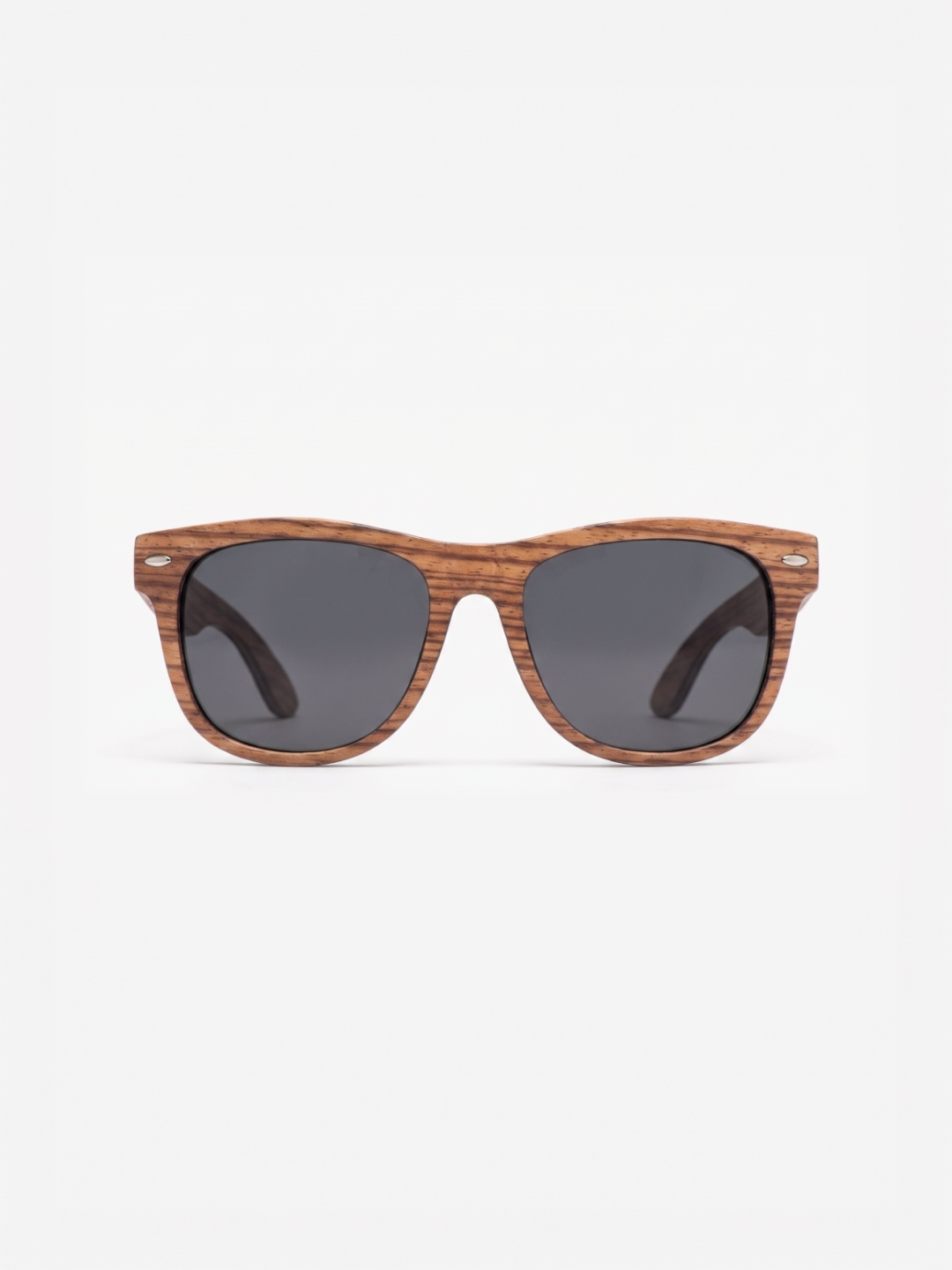 Wayford wayfarer wood sunglasses zebra wood laminated timber frame - polarised UV400 eco-friendly sunnies Manly Beach Australia 