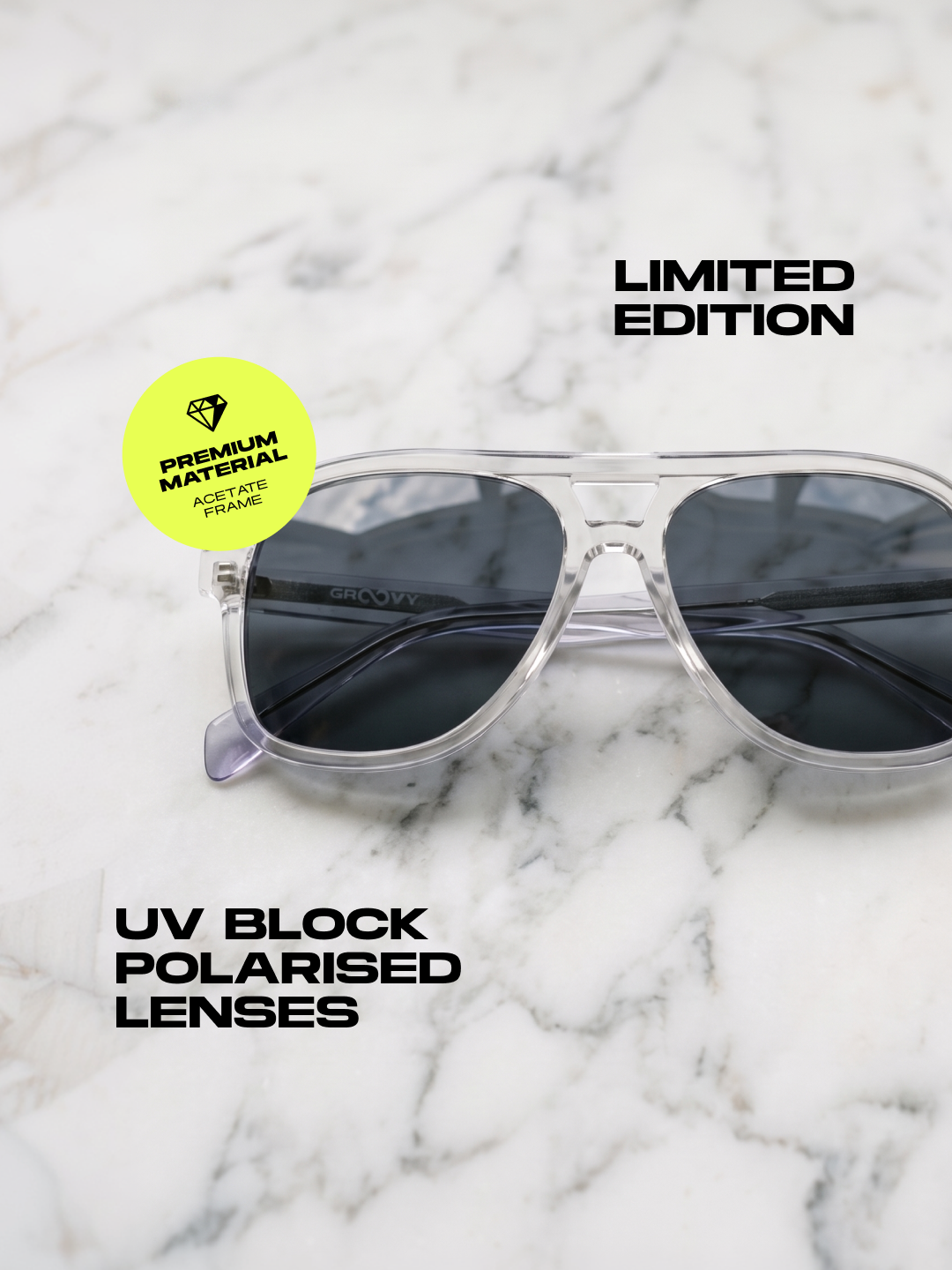 Skyer aviator retro sunglasses selva premium acetate frame - gradient polarised UV400 eco-friendly sunnies Manly Beach Australia 