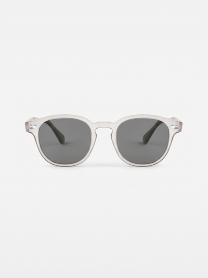 Breeze round retro sunglasses grass recycled PET frame - polarised UV400 eco-friendly sunnies Manly Beach Australia 