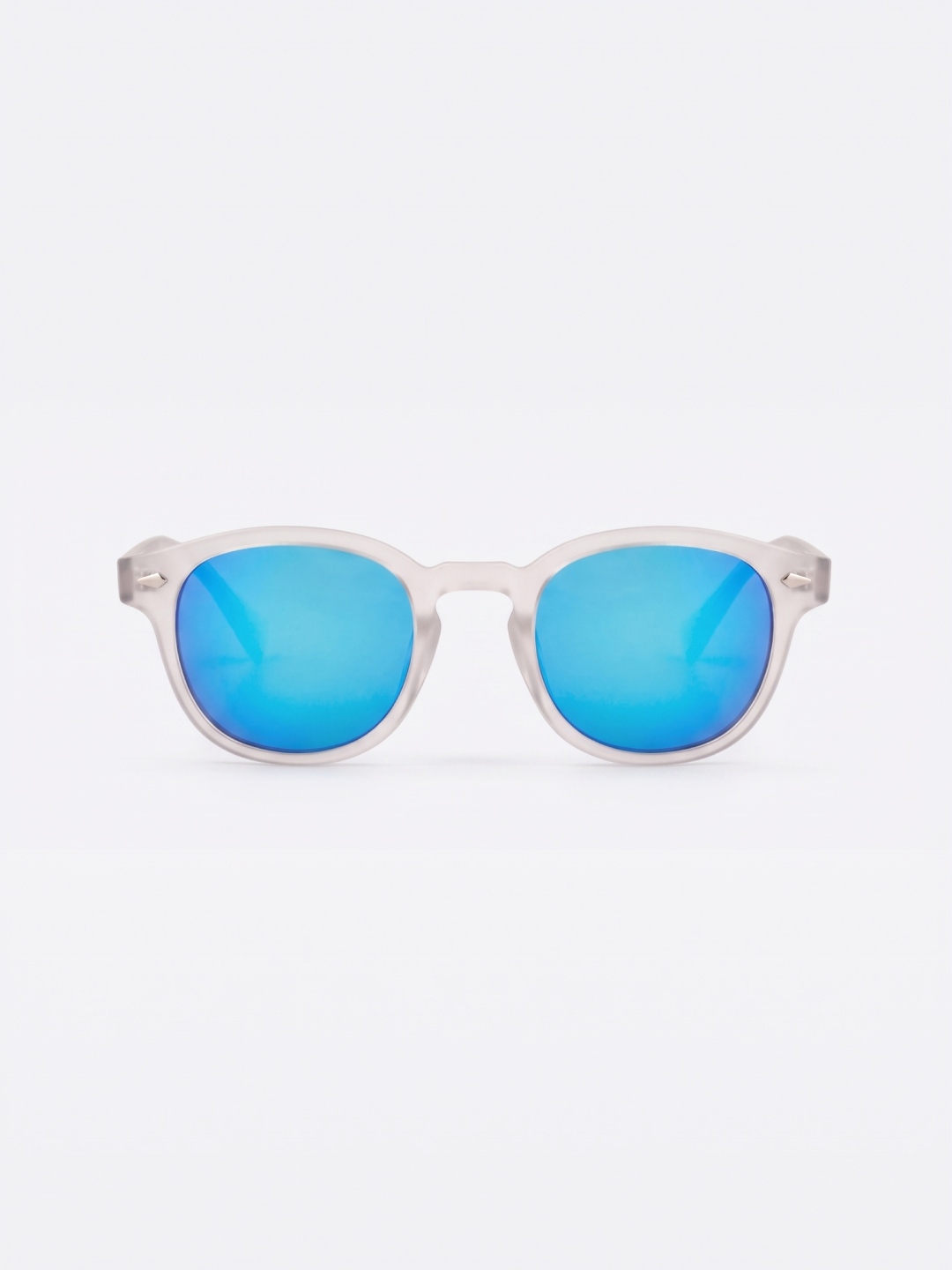 Breeze round retro sunglasses grass recycled PET frame - polarised UV400 eco-friendly sunnies Manly Beach Australia 