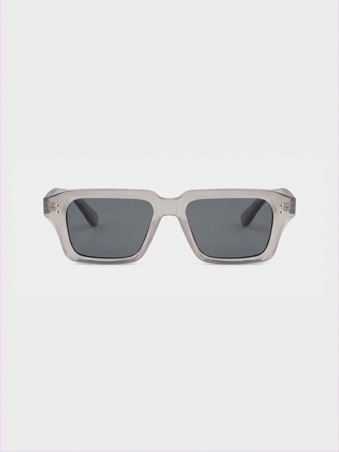 Flat square retro sunglasses cloud recycled PET frame - polarised UV400 eco-friendly sunnies Manly Beach Australia 