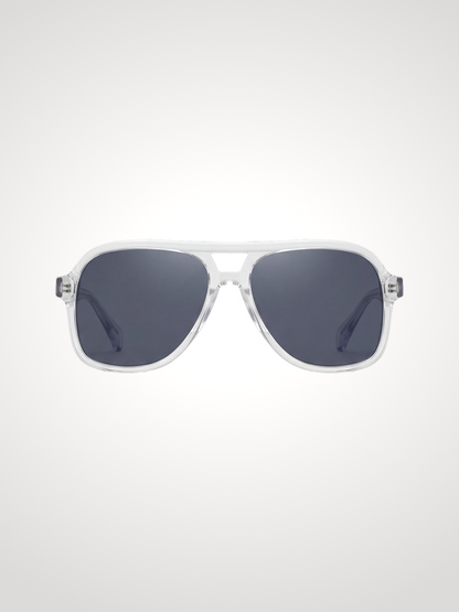 Skyer aviator retro sunglasses lucid acetate frame - polarised UV400 eco-friendly sunnies Manly Beach Australia 