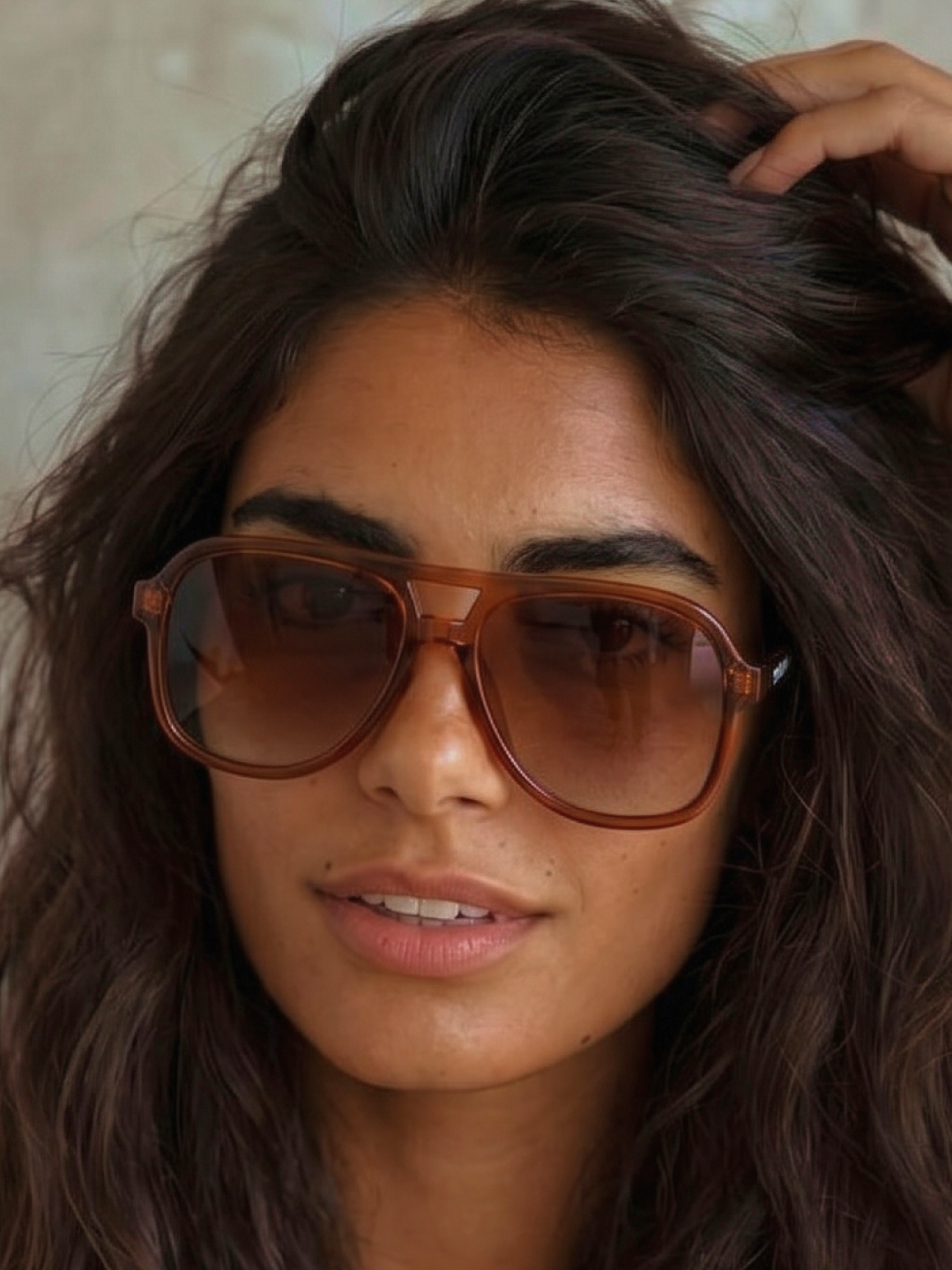 Skyer aviator retro sunglasses lucid acetate frame - polarised UV400 eco-friendly sunnies Manly Beach Australia 