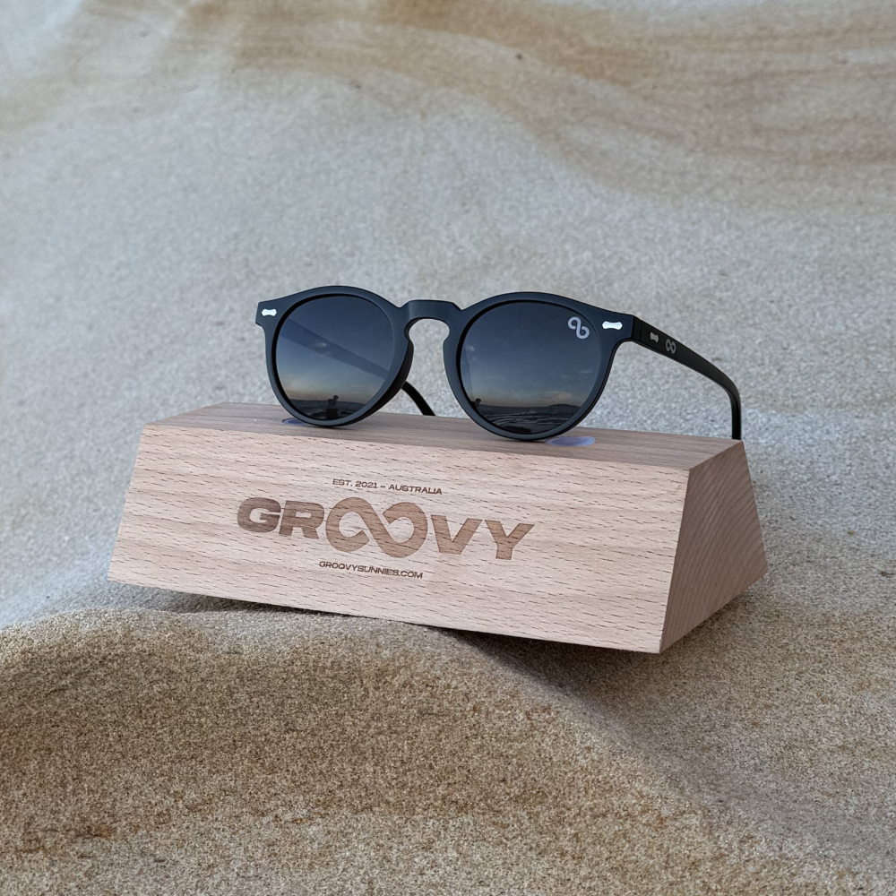 小物 SUNNY C SIDER/SUNNY GLASSES BLACKxBLACK Black Square Sunglasses #1115621 | Zenni Optical